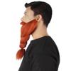 HPO Adult Men's Fake Human Hair Ginger Red Braided Vikings' Beard and Giant Mustache | Novelty False Facial Hair | Costume Accessory for Adults view 4