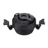 Estink 3-in-1 Air Mattress Valve Replacement, Secure Seal for Inflatable Airbed with 45mm Hole, Anti-Leak Plug, Black