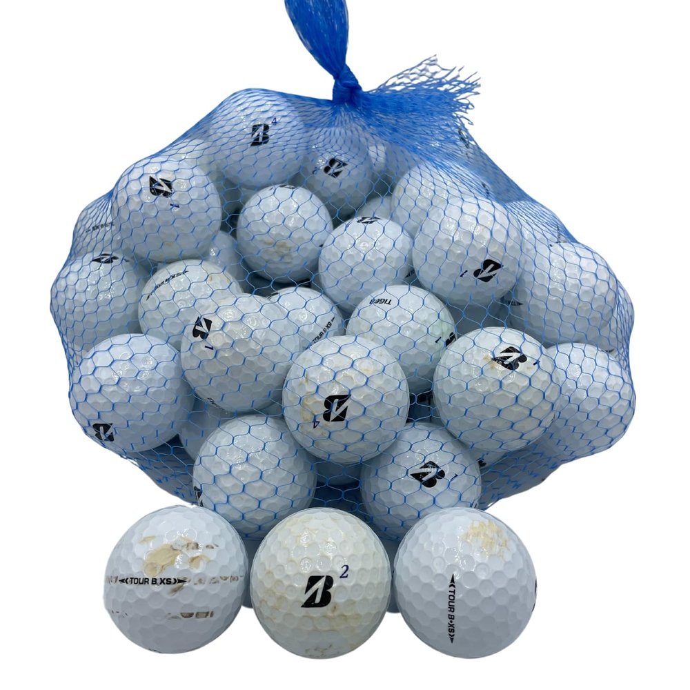 Golf Ball Planet Tour Series Used Golf Balls 3A/Good (50 Pack, Tour B XS)