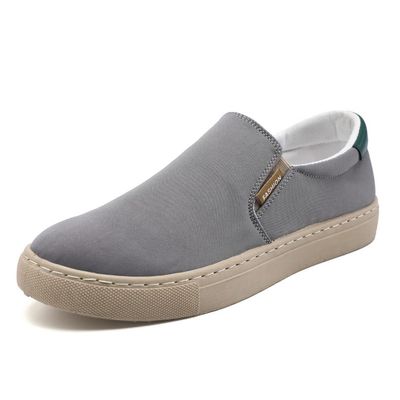New Large Size Men's Shoes Ice Silk Canvas Shoes Slip-on Casual Shoes
