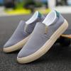 New Large Size Men's Shoes Ice Silk Canvas Shoes Slip-on Casual Shoes view 2