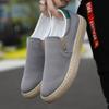 New Large Size Men's Shoes Ice Silk Canvas Shoes Slip-on Casual Shoes view 3