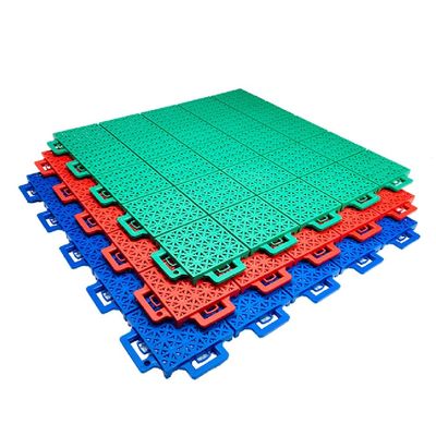 CXKJP Modular Interlocking Floor Tiles Sports Flooring, School Kindergarten Amusement Park PP Splicing Waterproof Floor Mat, 50x50cm (Color : Yellow, Size : 10PCS)
