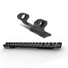Monstrum Picatinny Rail Mount for Remington 700 | 0 MOA | Long Action | Extended Length Offset Scope Mount | 30 mm Diameter | Bundle view 1