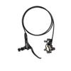 BUCKLOS Zoom Mountain Bike MTB 4 Piston Hydraulic Disc Brakes Set - Left Front 850mm Right Rear 1550mm Hydraulic Brake Aluminum Alloy Lever with Caliper is/PM Adapter Fit EBike/Fat Bike(Pre-Bled) view 1