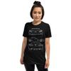 2007 'Vette C6 Z06 Owner Custom Outline Art Short-Sleeve Unisex T-Shirt Black view 3