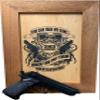 Bellewood Designs Patriotic 2nd Amendment Series Hidden Gun Storage Firearm Concealment Wall Decor (Take My Guns) view 1