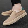 New Large Size Men's Shoes Ice Silk Canvas Shoes Slip-on Casual Shoes view 4