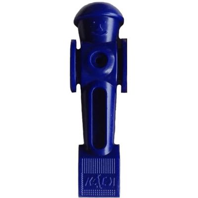 Blue Counterbalanced Player Set for 48" Foosball Tables