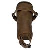 Hide & Ride, Bicycle Under Seat Pouch, Multi-functional Organizer for Commuters, Accessory Bag, Biker Essentials, Full Grain Leather, Handmade, Bourbon Brown view 2