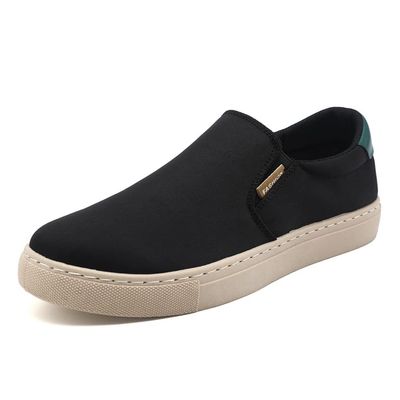 New Large Size Men's Shoes Ice Silk Canvas Shoes Slip-on Casual Shoes
