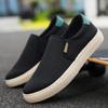New Large Size Men's Shoes Ice Silk Canvas Shoes Slip-on Casual Shoes view 3