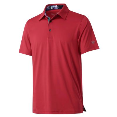 M MAELREG Polo Shirts for Men Short Sleeve Performance Moisture Wicking Quick Dry Casual Collared Mens Polo Shirts