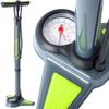 Bike Pump with Gauge by Delta Cycle - Bike Tire Pump with Easy to Read Gauge Fits Schrader and Presta Valves - Compact Air Pump for Bicycles view 1
