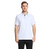 M MAELREG Golf Polo Shirts for Men Short Sleeve Performance Moisture Wicking Quick Dry Casual Collared Mens Polo Shirts White view 2