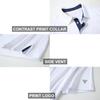 M MAELREG Golf Polo Shirts for Men Short Sleeve Performance Moisture Wicking Quick Dry Casual Collared Mens Polo Shirts White view 4