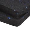 uxcell Treadmill Mat-4.7"x3.2" Exercise Equipment Mat for Floor Protection Sound Reduction, Black Blue 4Pcs view 4