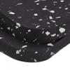 uxcell Treadmill Mat-3.9"x3.9" Exercise Equipment Mat for Floor Protection Sound Reduction, Black White 6Pcs view 4