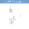 NOLITOY 2pcs Golf Glove Holder Glove Gloves Keeper Gloves Shaper Tool Glove Holder with Buckle Glove Dryer Glove Retaining Bracket Gloves Holder Equipment Frame Lovers Goalkeeper White Abs view 2