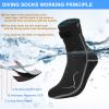 Gimilife Neoprene Socks, 3MM Water Socks for Women Men, Diving Wetsuit Sock for Beach Volleyball Snorkeling Surfing view 3
