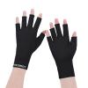 MioCloth Women Fingerless Gloves Mittens UV Protection Half Finger Gloves Summer Sunblock Gloves for Driving Running view 1