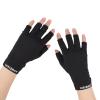 MioCloth Women Fingerless Gloves Mittens UV Protection Half Finger Gloves Summer Sunblock Gloves for Driving Running view 3