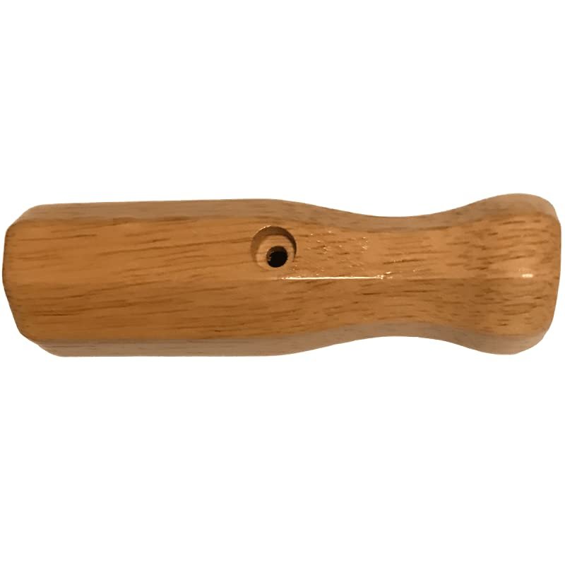 KICK Natural Color Non-Slip Wooden Handle Set for 55" Foosball Tables