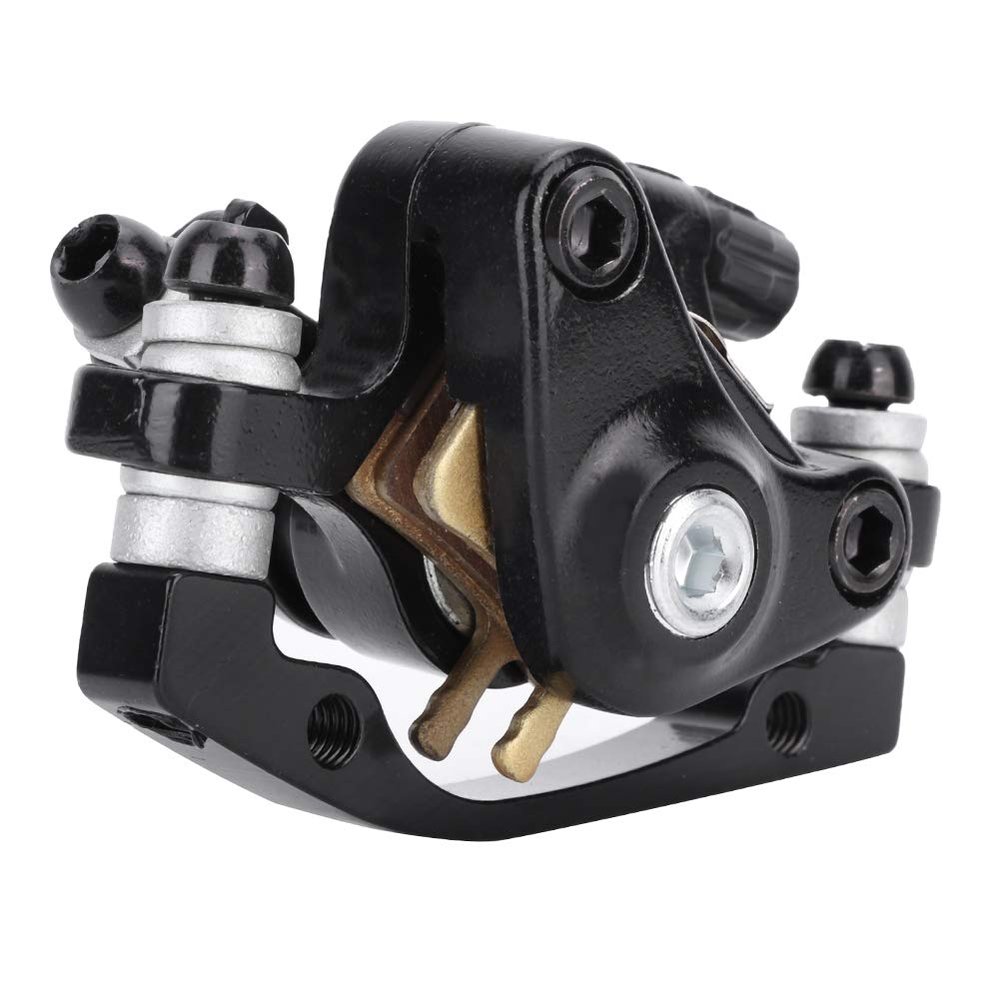 Disc Brake Caliper Universal Electric Bicycle Front Rear Brake Mechanical Mountain Bike Line Disc Accessories for Electric Car Cycling Bike Modification(Front disc Brake (F160 R140))