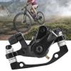 Disc Brake Caliper Universal Electric Bicycle Front Rear Brake Mechanical Mountain Bike Line Disc Accessories for Electric Car Cycling Bike Modification(Front disc Brake (F160 R140)) view 2