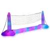 Poolcandy Illuminated Giant Floating LED Volleyball Set view 1