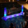 Poolcandy Illuminated Giant Floating LED Volleyball Set view 3