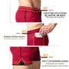 EVERWORTH Men's 2 in 1 Workout Shorts 5" Quick Dry Gym Shorts Bodybuilding Short Shorts Compression Shorts with Zipper Pocket 2 Pack GreyBK US XL view 4