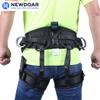 NewDoar Adjustable Thickness Climbing Harness, CE Certification Wider Half Body Harness for Rock Rappelling Fire Rescuing Tree Climbing Gear (Tree Climbing) view 4