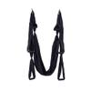 Aerial Yoga Hammock 6 Handle Set - Antigravity Yoga, Inversion Exercises, Improved Flexibility & Core Strength (Black) view 4