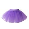 easyforever Kids Flower Girls Puffy 3 Hoops Waist Drawstring Petticoat Wedding Pageant Party Dress Crinoline Underskirt 4 Layer Purple 11-16 Years view 1