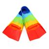 Azuunye Kids Swim Fins, Short Blade Non-Slip Heel Pool Training Flippers for Youth Lightweight Design Small view 3