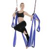 Aerial Yoga Hammock 6 Handle Set - Antigravity Yoga, Inversion Exercises, Improved Flexibility & Core Strength (Double Purple) view 4