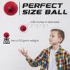 Winnwell Sports Street Hockey Balls - Indoor/Outdoor Balls for Road Roller Street Hockey Games & Matches with Storage Bag view 4