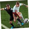 FAVOMOTO Soccer Captain Armbands Football Elastic Captain Armband Adjustable Basketball Player Bands Athletic Accessories for Youth Adult Red view 2