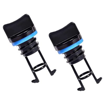 BESPORTBLE 2pcs Scupper Plugs Nylon Boat Drain Plugs Easy Install Kayak Accessories for for Canoe Fishing Boat Inflatable Use