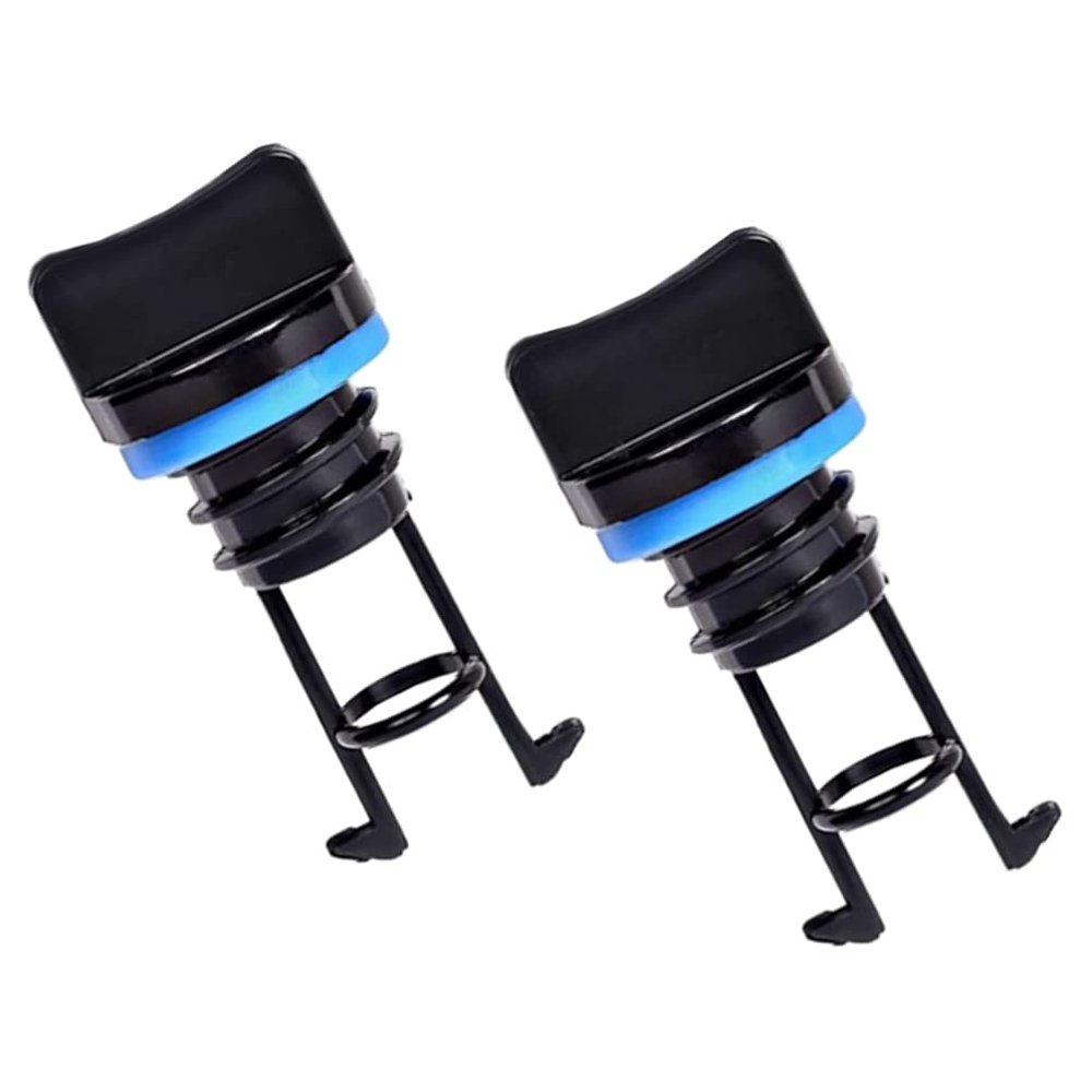BESPORTBLE 2pcs Scupper Plugs Nylon Boat Drain Plugs Easy Install Kayak Accessories for for Canoe Fishing Boat Inflatable Use