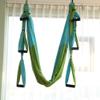 Aerial Yoga Hammock 6 Handle Set - Antigravity Yoga, Inversion Exercises, Improved Flexibility & Core Strength (Sky Blue and Fruit Green) view 3