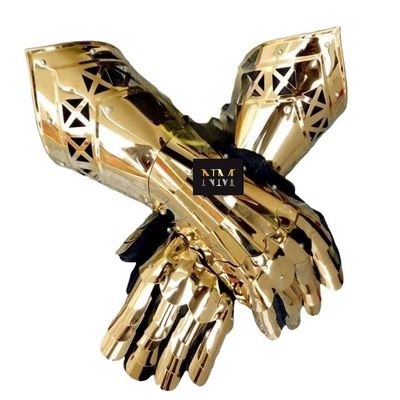 Medieval Knight Gauntlet Armor Functional Finger Gaurd Cosplay LARP