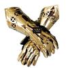Medieval Knight Gauntlet Armor Functional Finger Gaurd Cosplay LARP view 1