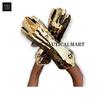 Medieval Knight Gauntlet Armor Functional Finger Gaurd Cosplay LARP view 4