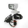 Gdrasuya10 100W Marine Spotlight Truck Car Boat Halogen Search Light Remote Control Spot Light 12V Waterproof Boat Marine Searchlight 360 Rotating, 2500LM view 2
