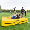 FORZA Rugby Crash Mats - Small (71in x 46in x 12in) | Folding Rugby Training Equipment | Yellow/Black view 3