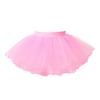 easyforever Kids Flower Girls Puffy 3 Hoops Waist Drawstring Petticoat Wedding Pageant Party Dress Crinoline Underskirt 4 Layer Pink 6-11 Years view 1