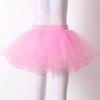 easyforever Kids Flower Girls Puffy 3 Hoops Waist Drawstring Petticoat Wedding Pageant Party Dress Crinoline Underskirt 4 Layer Pink 6-11 Years view 4