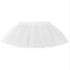 easyforever Kids Flower Girls Puffy 3 Hoops Waist Drawstring Petticoat Wedding Pageant Party Dress Crinoline Underskirt 4 Layer White 6-11 Years view 3